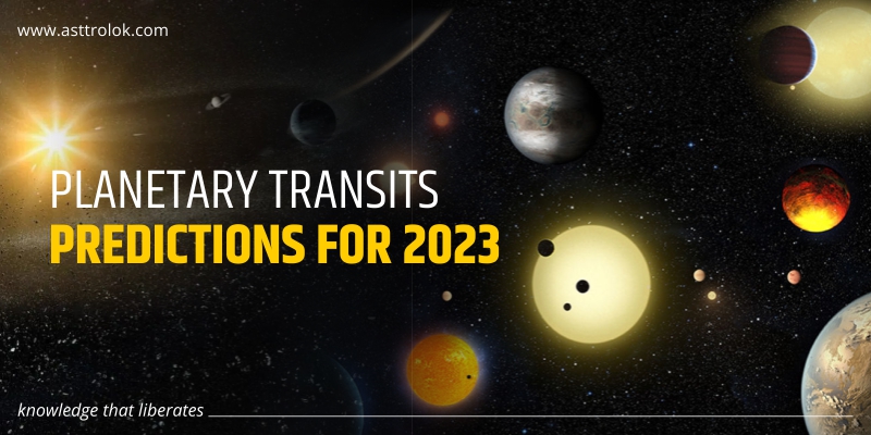 Planetary Transits predictions for 2023